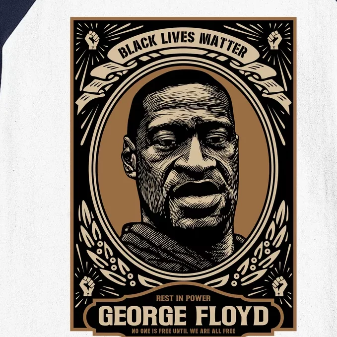 GEORGE FLOYD Baseball Sleeve Shirt