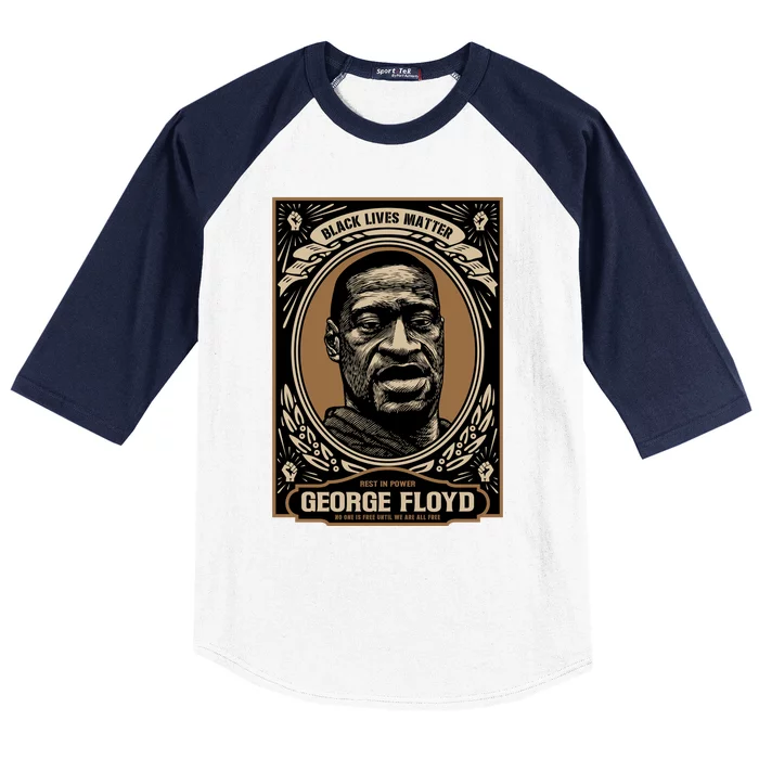 GEORGE FLOYD Baseball Sleeve Shirt