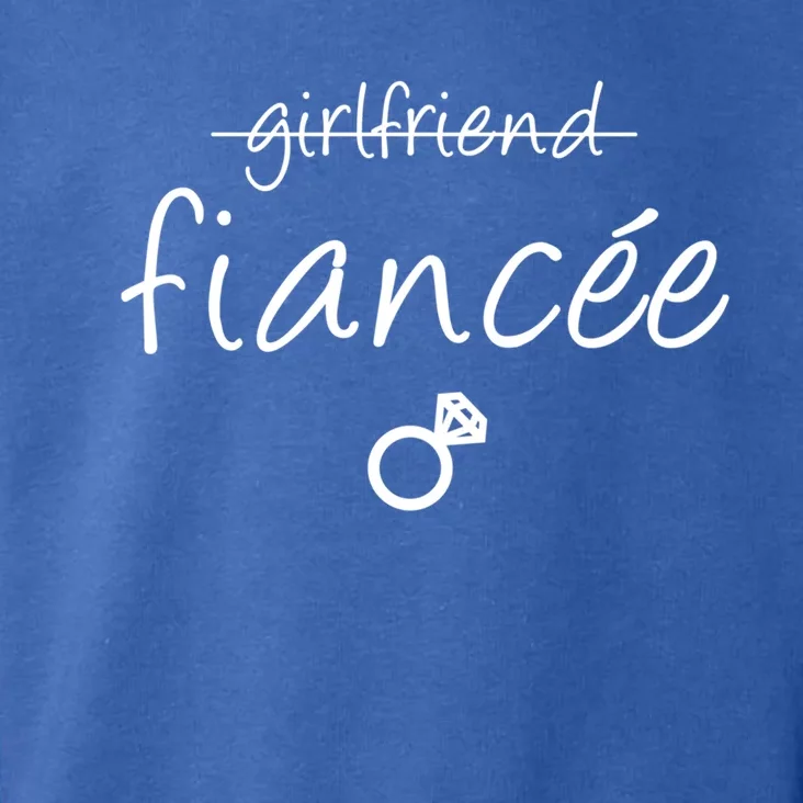 Girlfriend Fiancee Gift Fiance Engaget Party Gift Toddler Hoodie