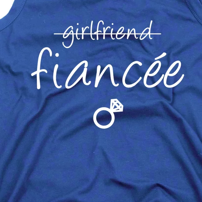 Girlfriend Fiancee Gift Fiance Engaget Party Gift Tank Top