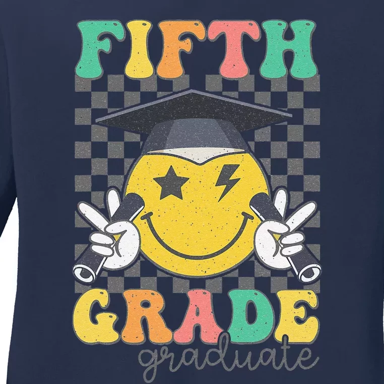 Goodbye Fifth Grade Hello Sixth Grade 6th Grade Graduation Ladies Long Sleeve Shirt