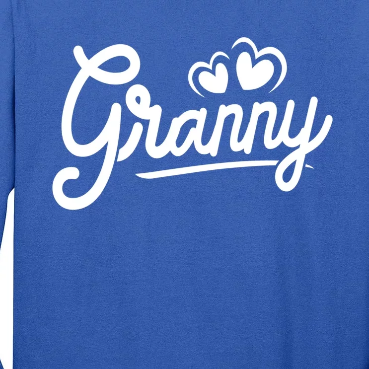 Granny Funny Gift From Grandchildren Cute Mothers Day Granny Gift Tall Long Sleeve T-Shirt