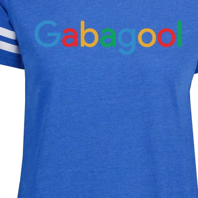 Gabagool Funny Gift Italian Humor Enza Ladies Jersey Football T-Shirt