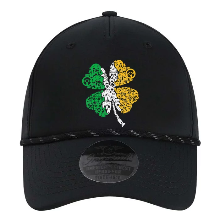 Gift for Gamer Shamrock St Patricks Day Irish Performance The Dyno Cap