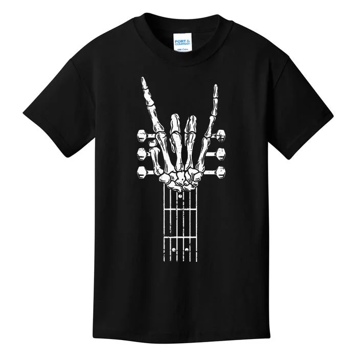 Guitarist Funny Guitar Player Tee Rock Music Kids T-Shirt