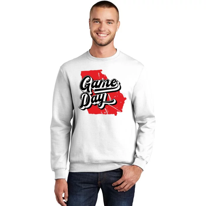 Georgia Football Game Day Vintage Sweatshirt