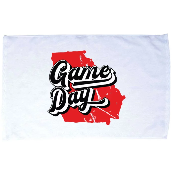 Georgia Football Game Day Vintage Microfiber Hand Towel