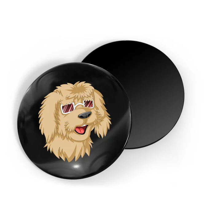 Goldendoodle Face Magnet