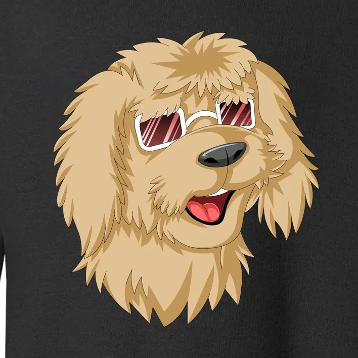 Goldendoodle Face Toddler Sweatshirt