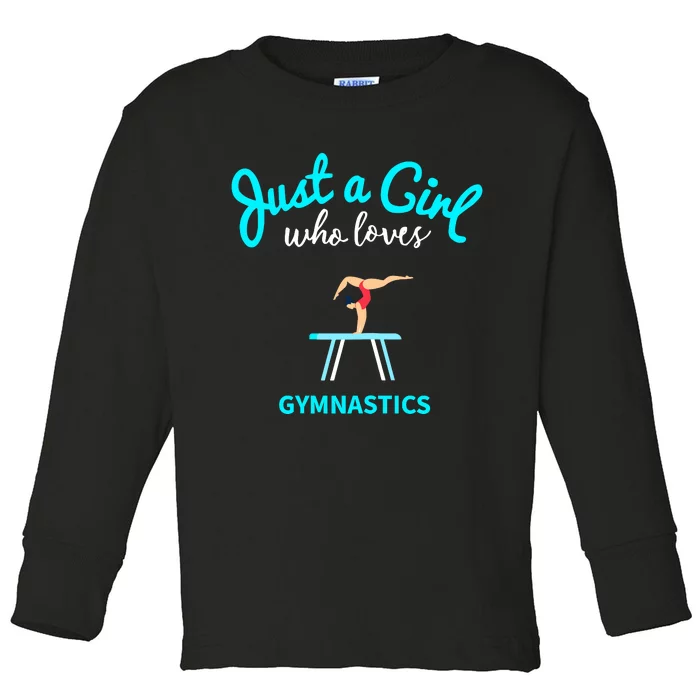 Gymnastic For Girl | Gymnastic Toddler Long Sleeve Shirt