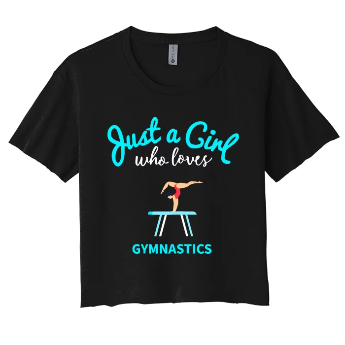 Gymnastic For Girl | Gymnastic Women's Crop Top Tee