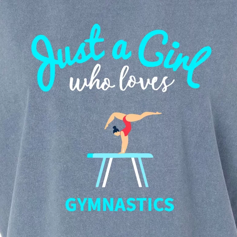 Gymnastic For Girl | Gymnastic Garment-Dyed Women's Muscle Tee