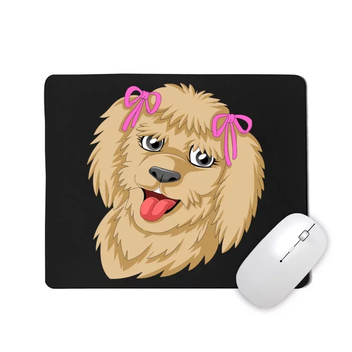 Goldendoodle Face Mousepad