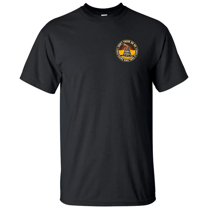 Gadsden Flag Front & Back Tall T-Shirt