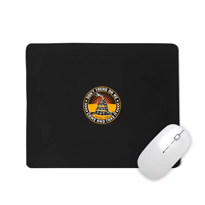 Gadsden Flag Front & Back Mousepad