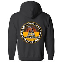  Gadsden Flag Full Zip Hoodie