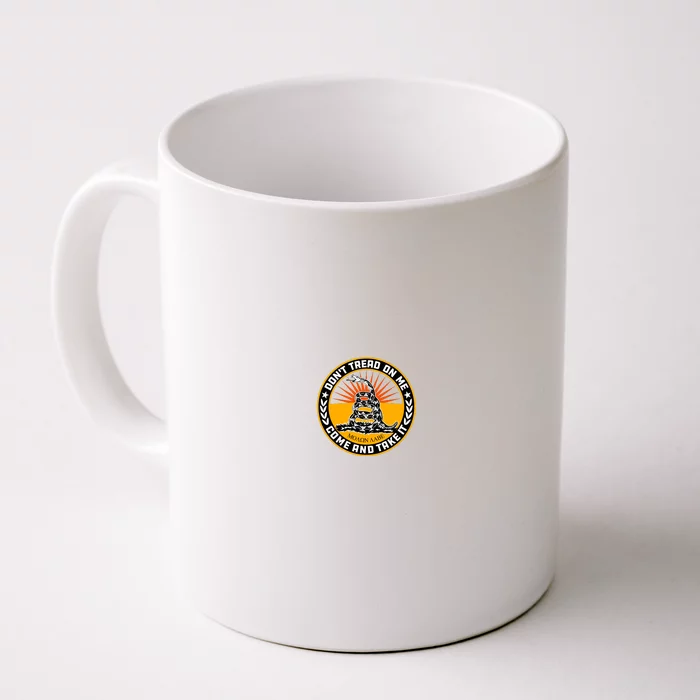 Gadsden Flag Front & Back Coffee Mug