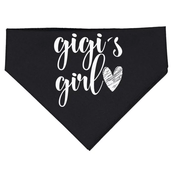 Gigi  for Grandma Whit  funny Mother's Day USA-Made Doggie Bandana