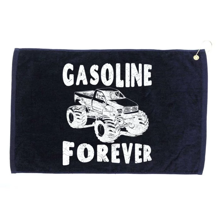 Gasoline Forever Grommeted Golf Towel