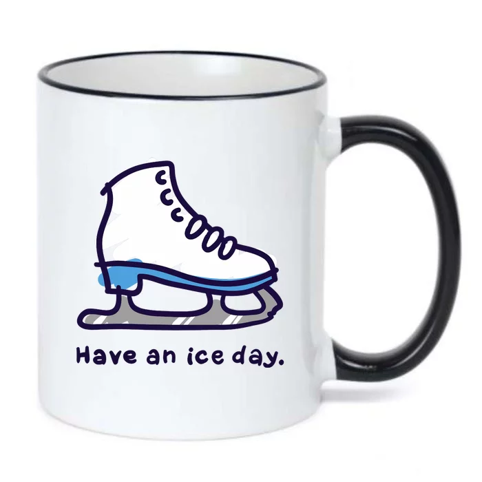 Gifts For Girls Ice Skater Black Color Changing Mug