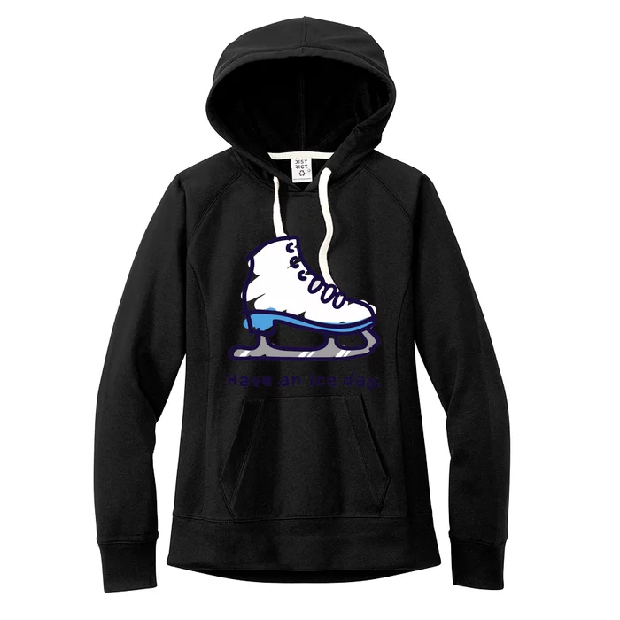 Gifts For Girls Ice Skater Women's Fleece Hoodie