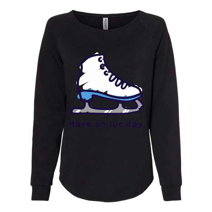 Gifts For Girls Ice Skater Womens California Wash Sweatshirt