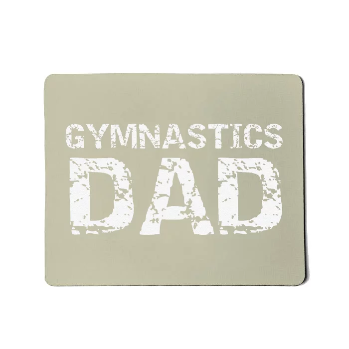 Gymnast Father Gift For Fathers Day Cool Gymnastics Dad Mousepad