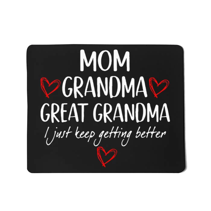 Gifts For Grandma From Grandkids Mom Grandma Great Grandma Mousepad