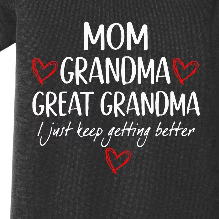 Gifts For Grandma From Grandkids Mom Grandma Great Grandma Baby Bodysuit