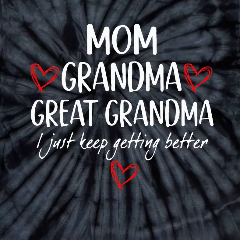 Gifts For Grandma From Grandkids Mom Grandma Great Grandma Tie-Dye T-Shirt