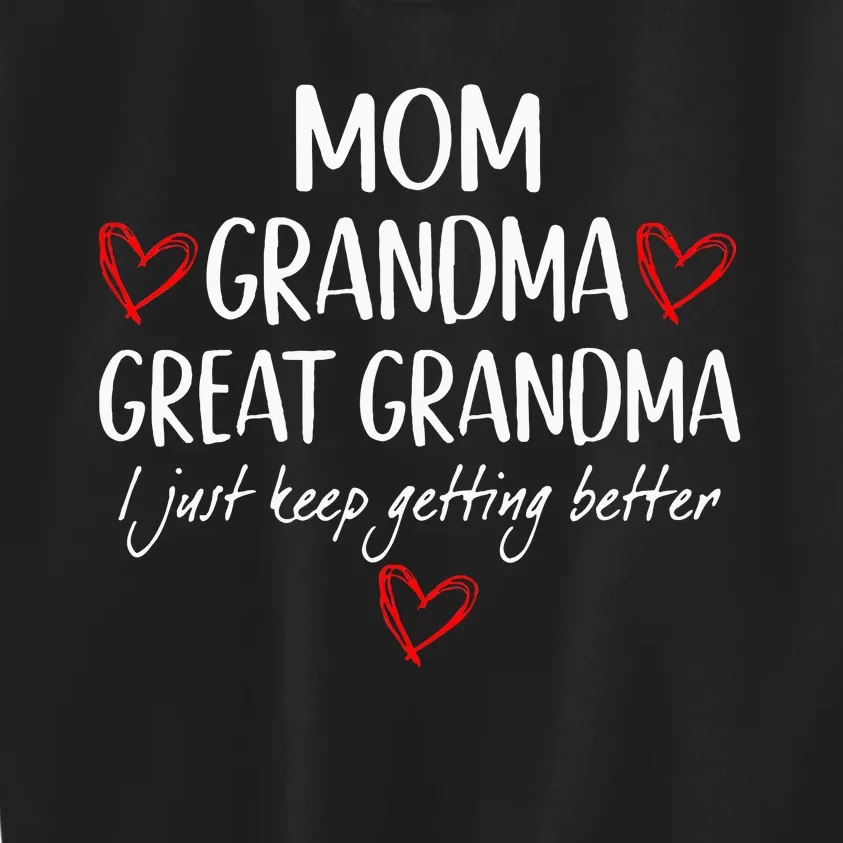 Gifts For Grandma From Grandkids Mom Grandma Great Grandma Kids Sweatshirt