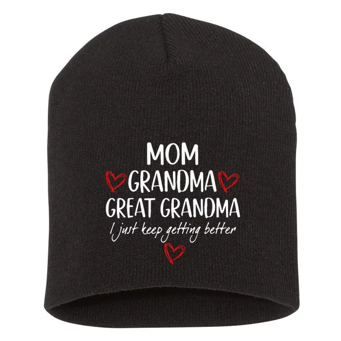 Gifts For Grandma From Grandkids Mom Grandma Great Grandma Short Acrylic Beanie