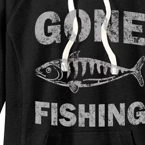 Gone Fishing Women's Fleece Hoodie