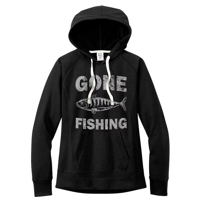 Gone Fishing Women's Fleece Hoodie