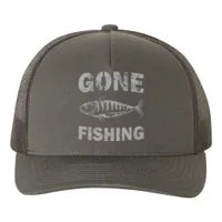 Funny Fishing Fisherman Gift Yupoong Adult 5-Panel Trucker Hat