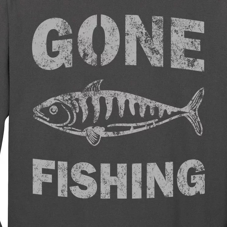 Gone Fishing Tall Long Sleeve T-Shirt