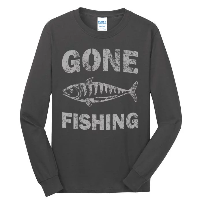 Gone Fishing Tall Long Sleeve T-Shirt