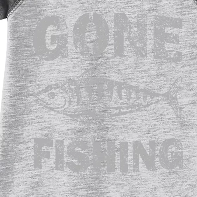 Gone Fishing Infant Baby Jersey Bodysuit