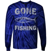 Fishing Lure Worm Tie-Dye Long Sleeve Shirt