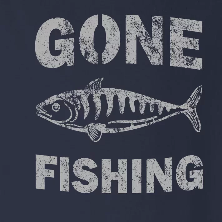 Gone Fishing Toddler Long Sleeve Shirt