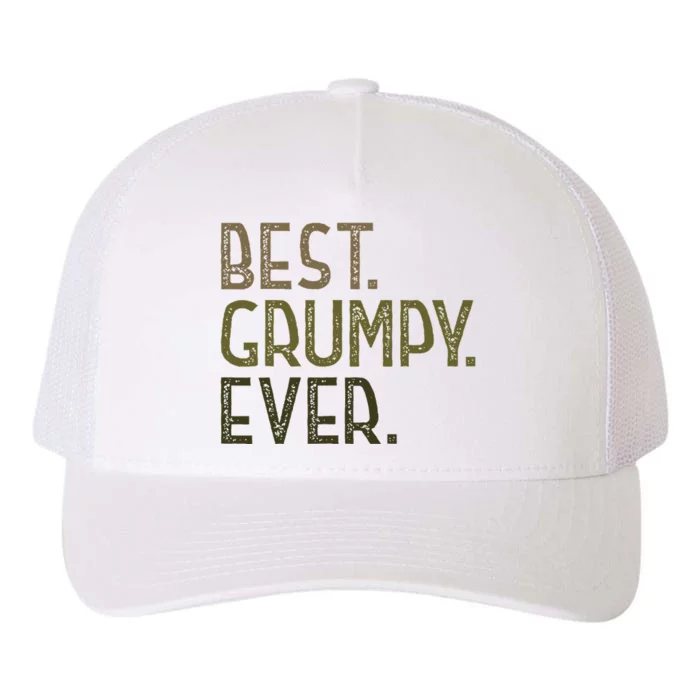 Grumpy From Grandchildrenbest Grumpy Ever Yupoong Adult 5-Panel Trucker Hat