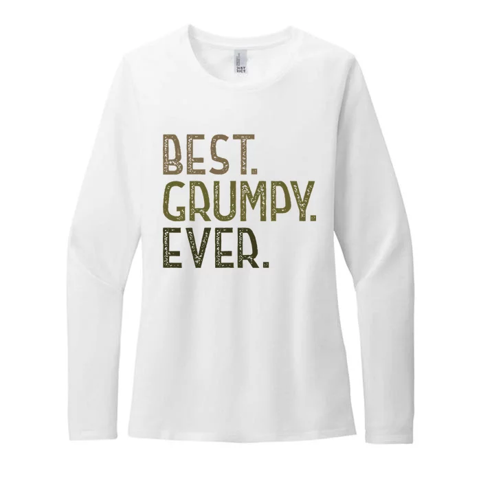 Grumpy From Grandchildrenbest Grumpy Ever Womens CVC Long Sleeve Shirt