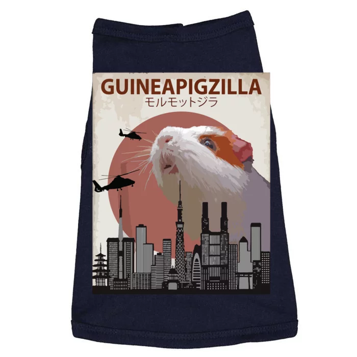 Guineapigzilla Funny Guinea Pig Gift Doggie Tank