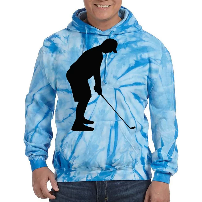 GolfAHolic Funny Golf Golf Lover Outfit Gifts Tie Dye Hoodie