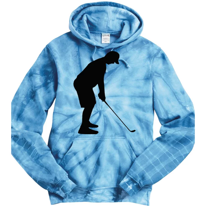 GolfAHolic Funny Golf Golf Lover Outfit Gifts Tie Dye Hoodie