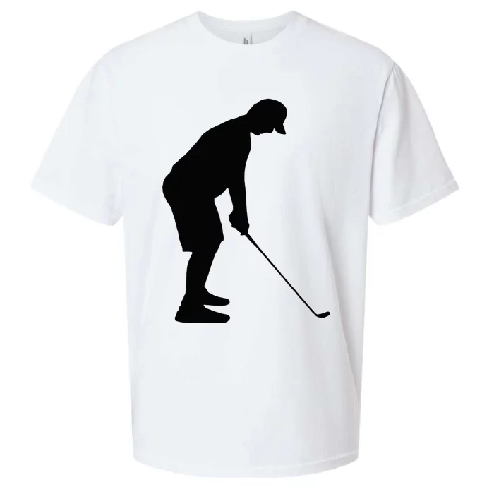 GolfAHolic Funny Golf Golf Lover Outfit Gifts Sueded Cloud Jersey T-Shirt