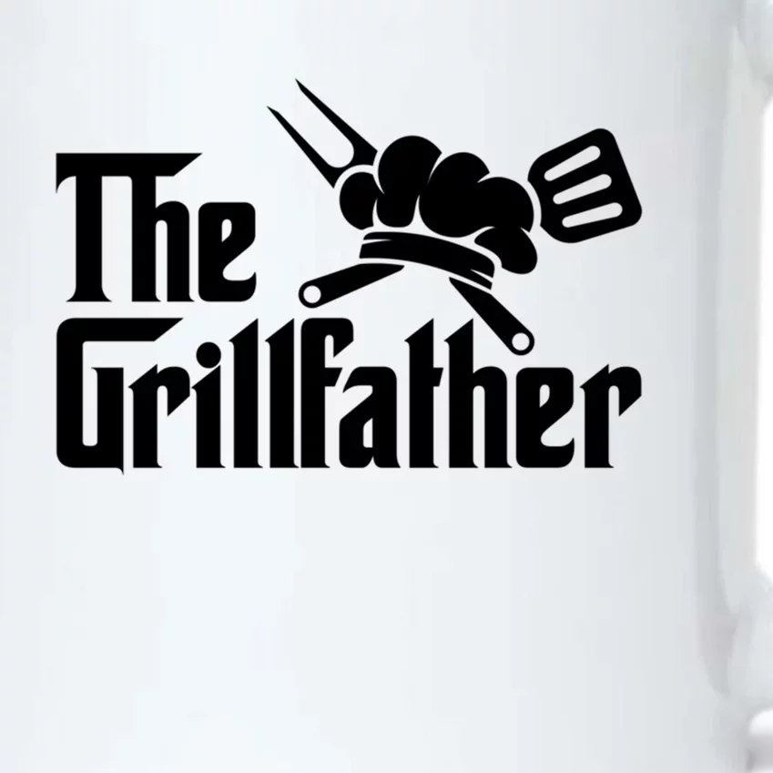 Grillfather Funny Grill Smoker Chef Dad Fathers Day Son Cute Gift Black Color Changing Mug