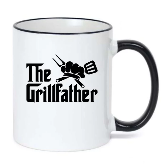 Grillfather Funny Grill Smoker Chef Dad Fathers Day Son Cute Gift Black Color Changing Mug