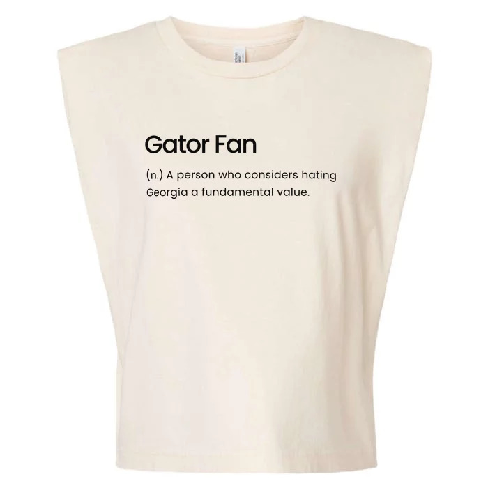 Gator Fan Garment-Dyed Women's Muscle Tee