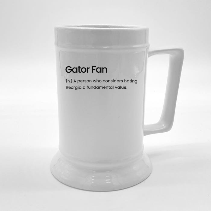 Gator Fan Front & Back Beer Stein